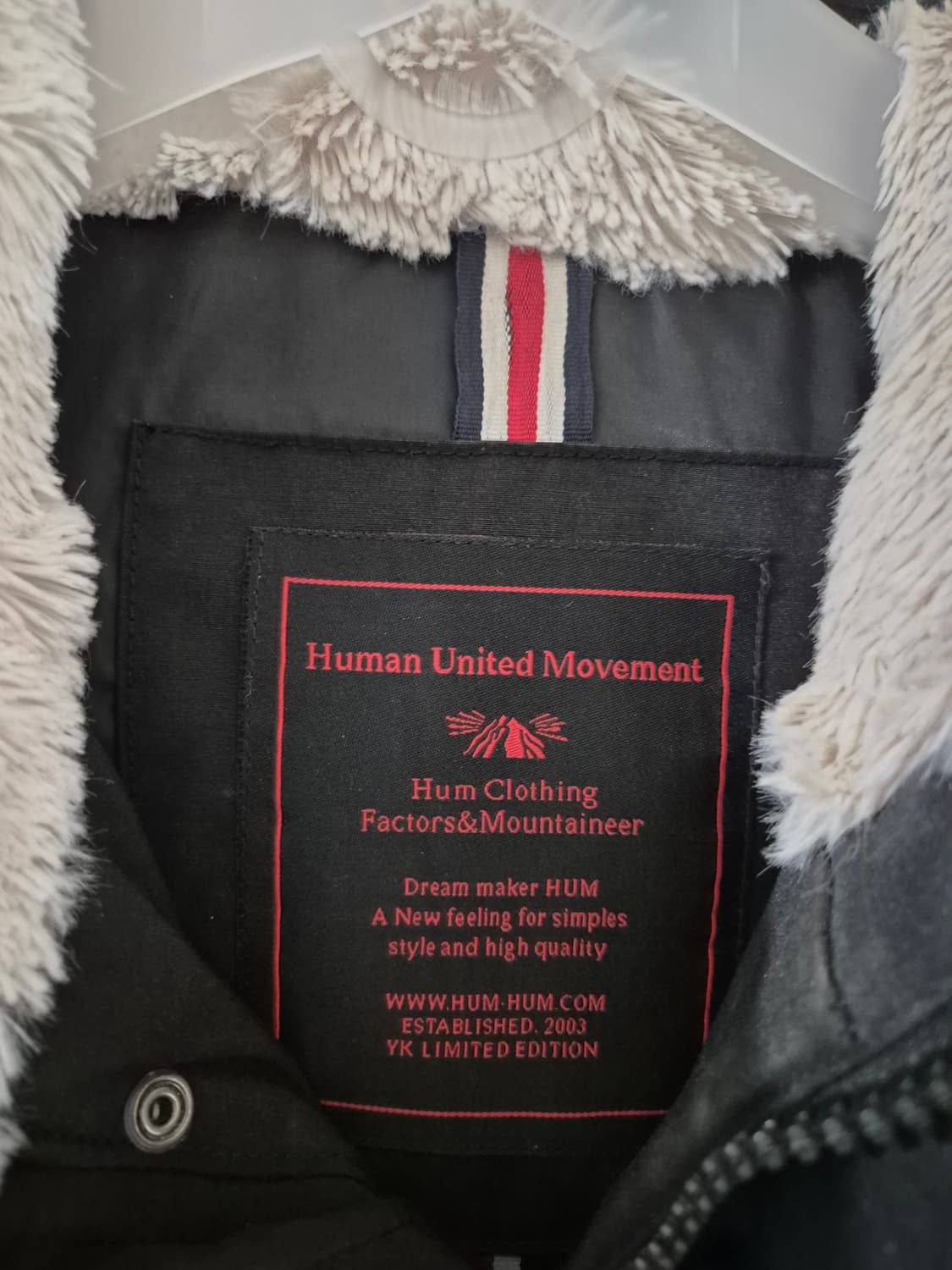 [95~100]HUM흄 범퍼 스페이스 오리털파카 패딩 상품이미지4