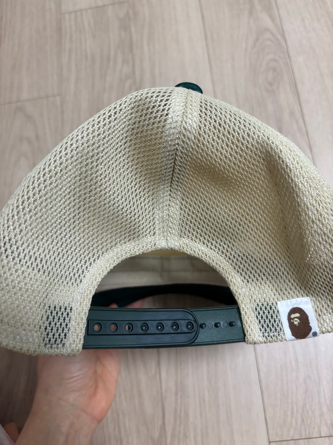 베이프 스타 메쉬캡 그린 상품이미지3