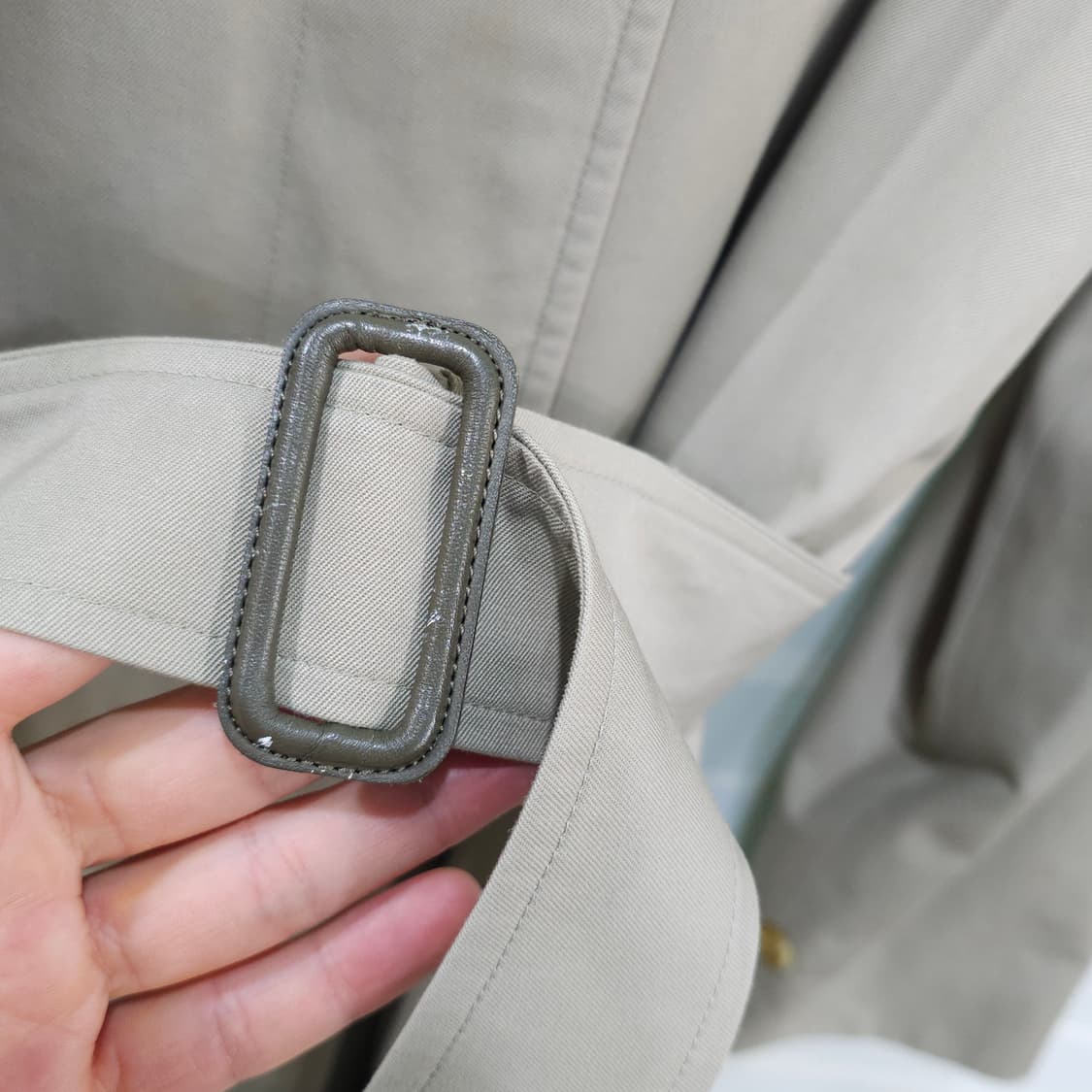 빈티지 영국산 버버리 트렌치코트- 우먼M-L 상품이미지4