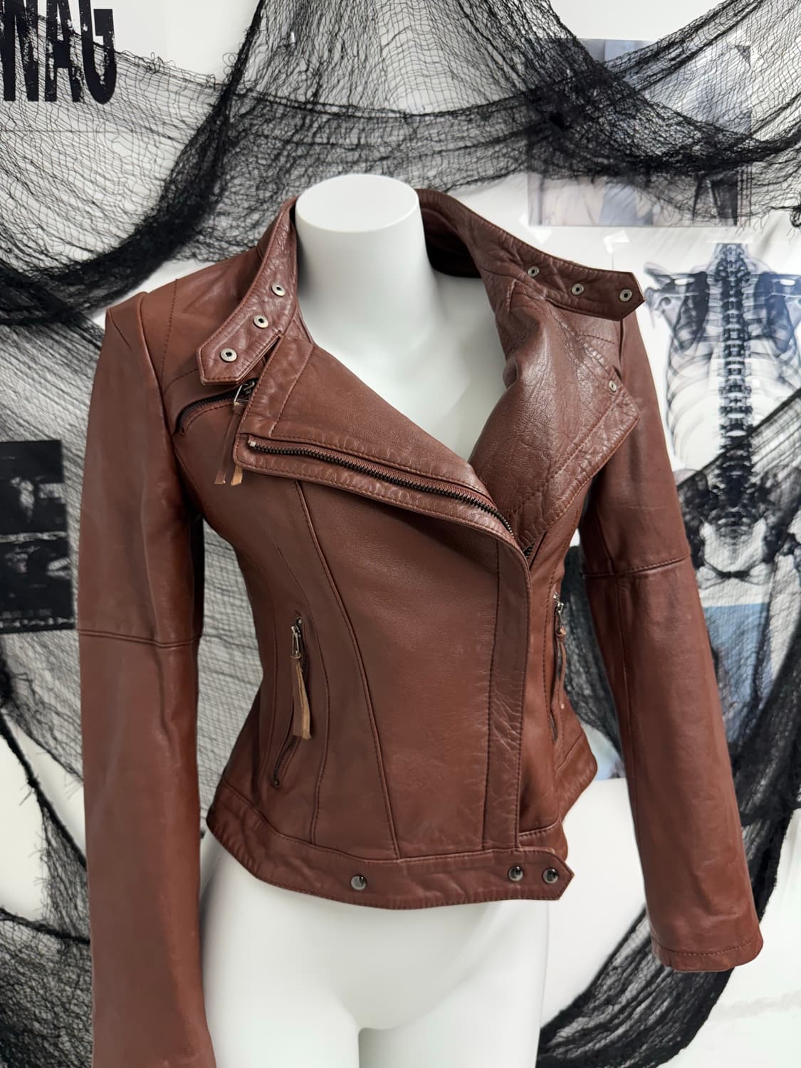 Leather jacket (양가죽) 상품이미지2