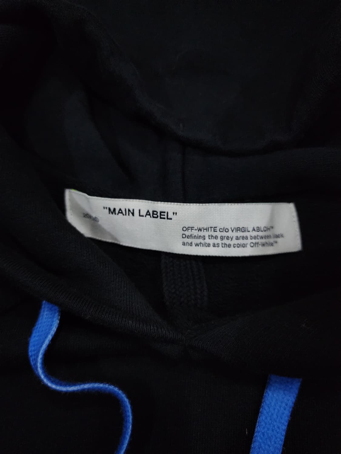 오프화이트 아크릴 애로우 오버핏 후드티 M 상품이미지7