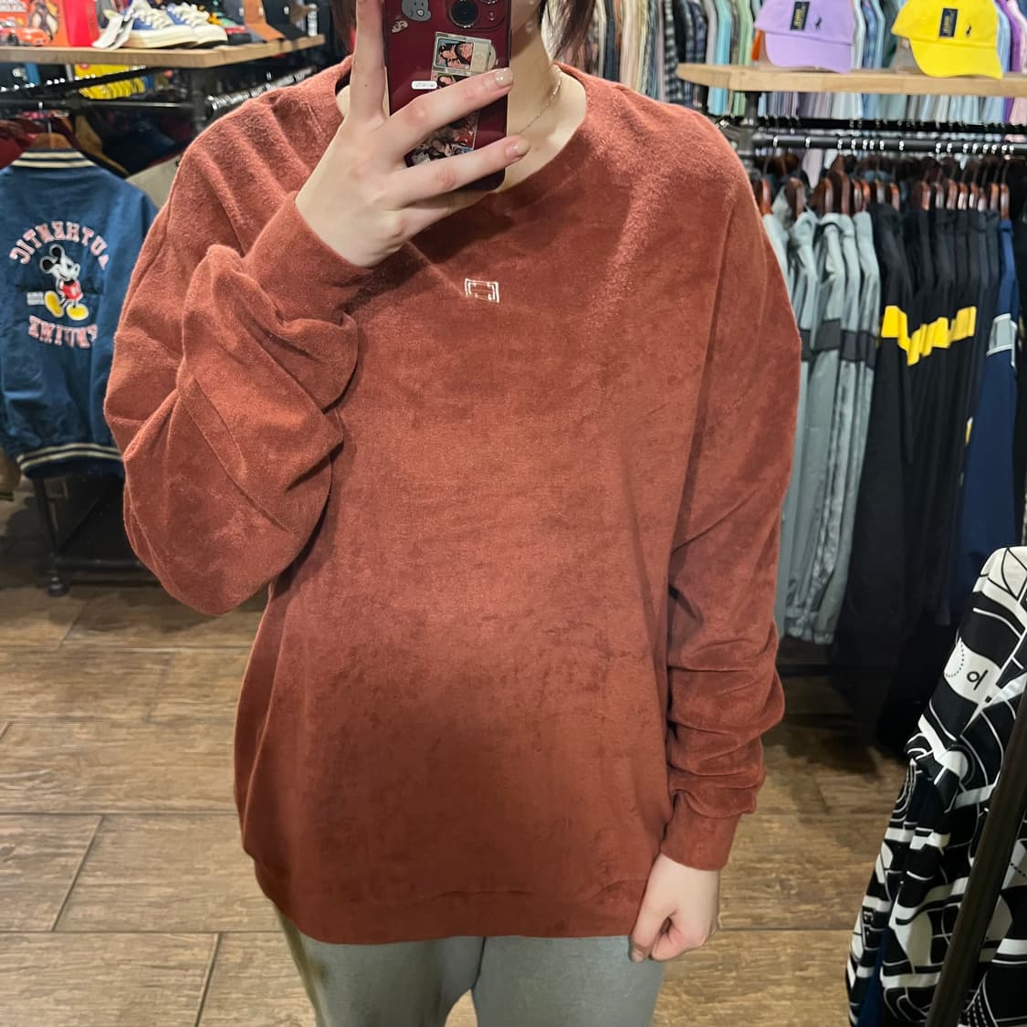 [HI]빈티지 브라운 티셔츠 상품이미지2