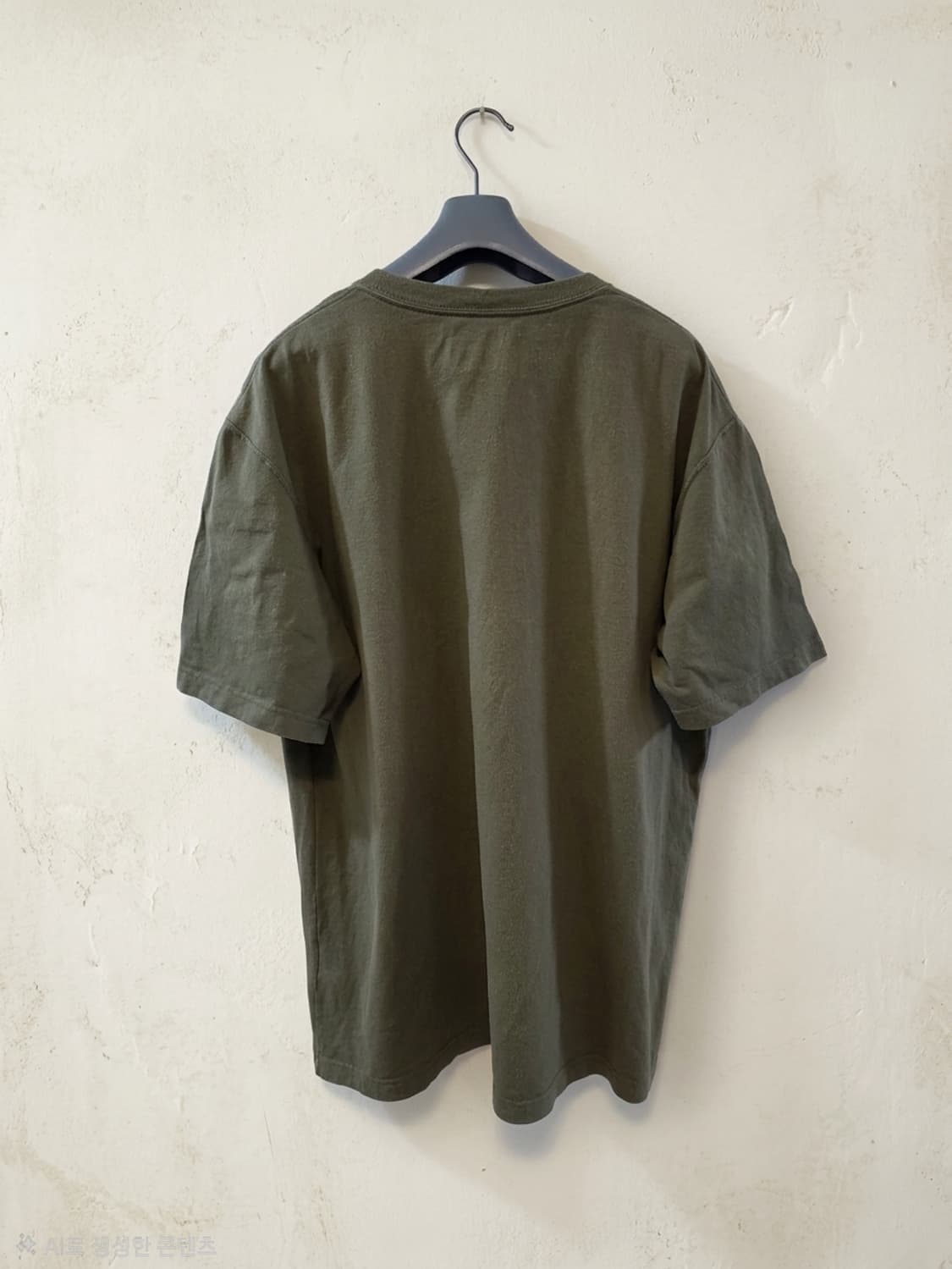 칼하트 오리지날핏 포켓 카키 반팔티 L 상품이미지2