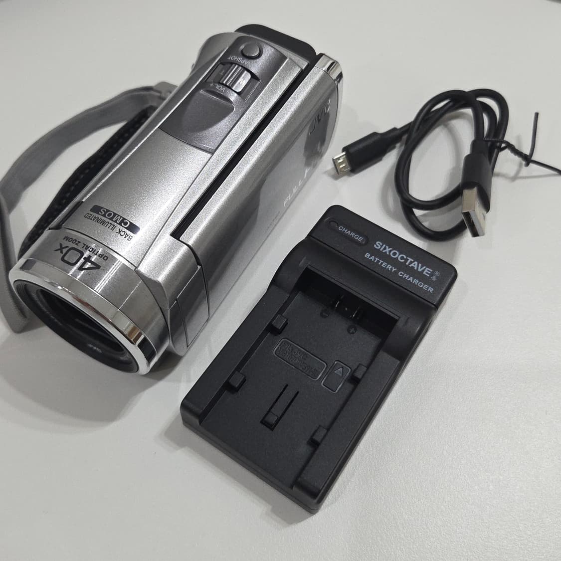 JVC hm33 실버 빈티지 디카 캠코더 아이브 레이 상품이미지1
