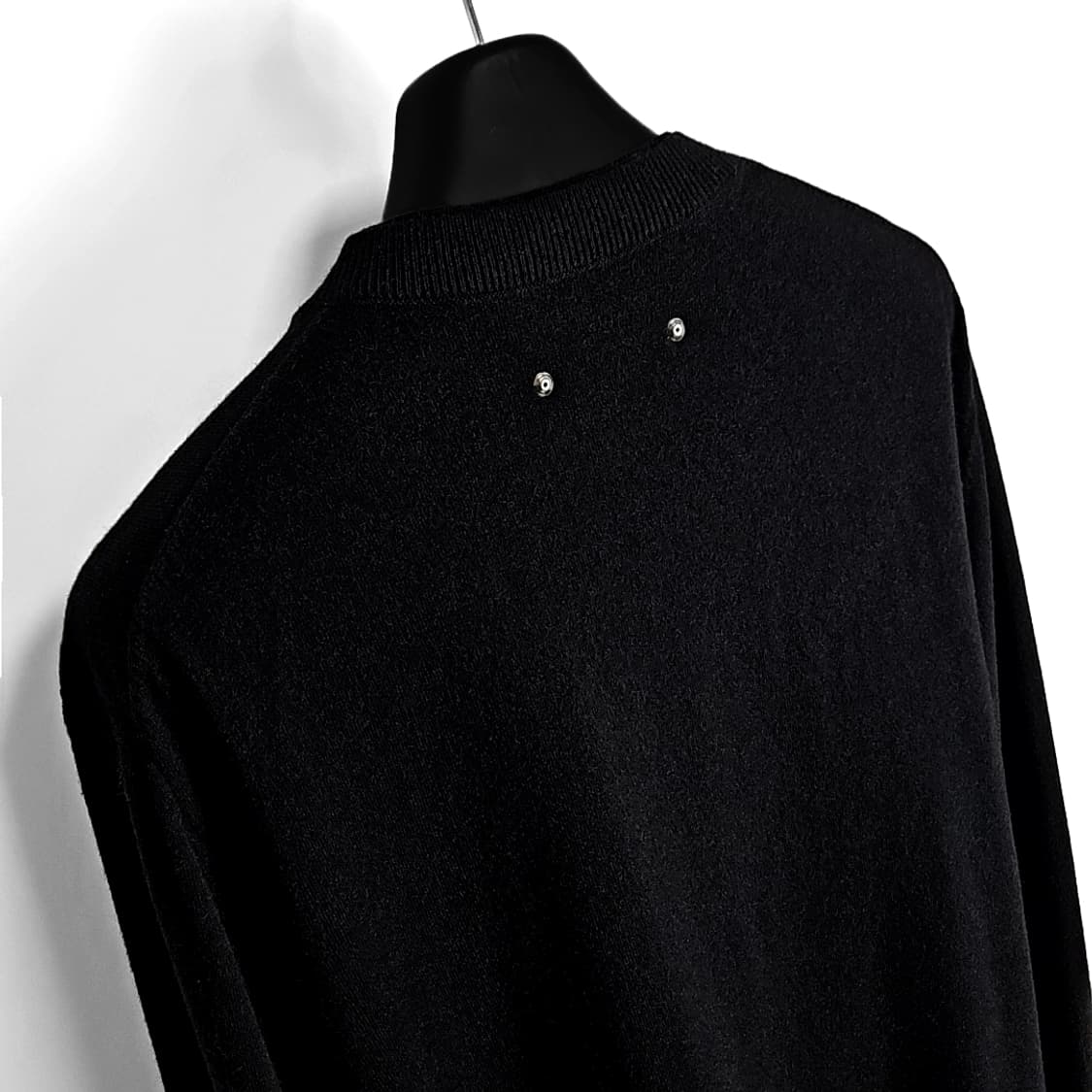 Amano 웨스턴 리벳 투피스 레이어드 니트 (black) 상품이미지10
