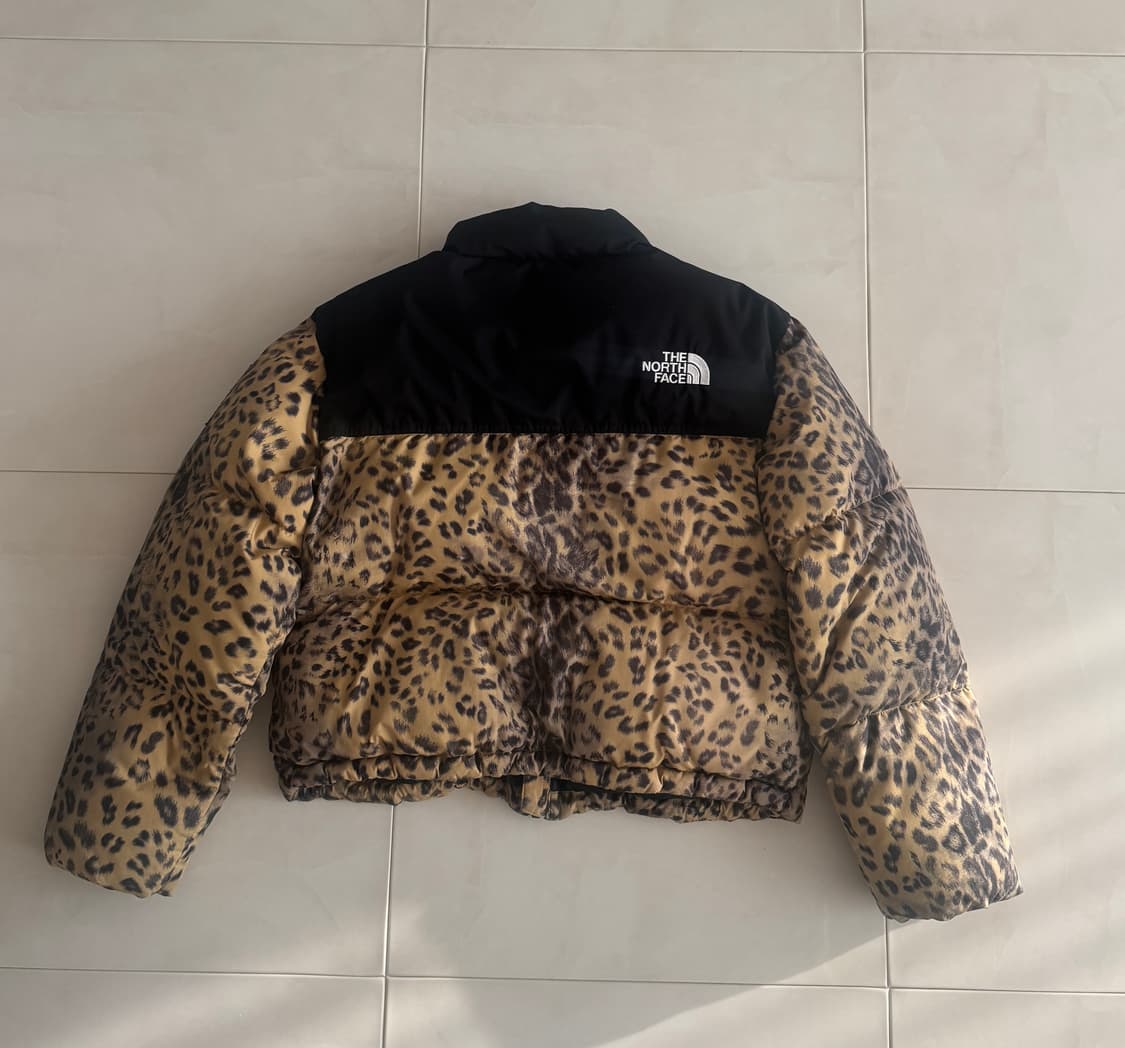노스페이스)여성 노벨티 눕시 다운자켓 레오파드 상품이미지2