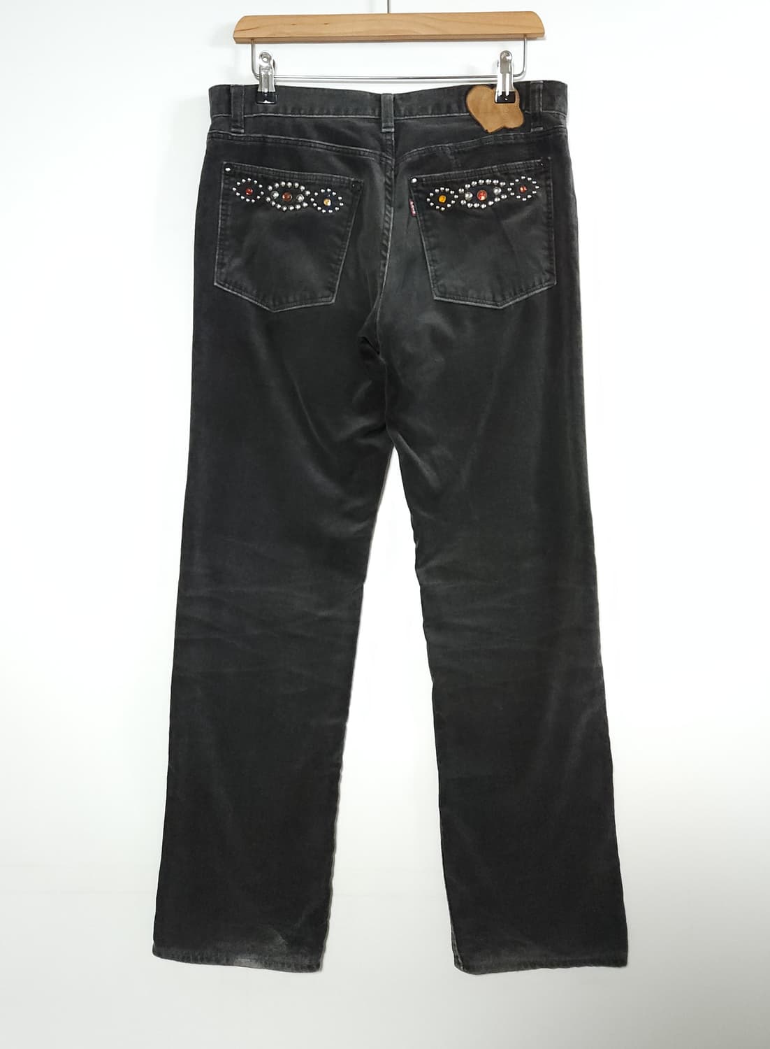 타카히로미야시타 넘버나인 벨로어 비즈 팬츠 상품이미지4