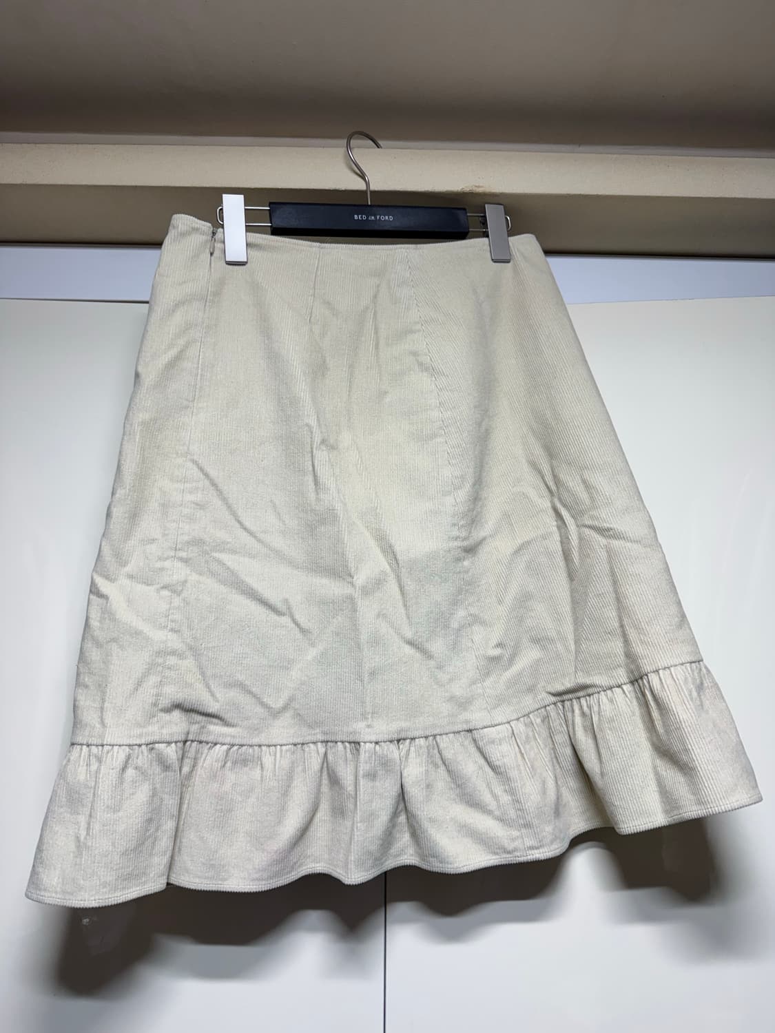 아네스베 코듀로이 페플럼 스커트 상품이미지2