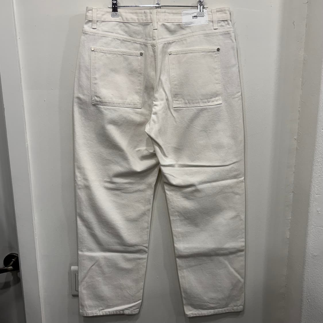 플라스틱 프로덕트 레귤러핏 화이드 데님팬츠 상품이미지5