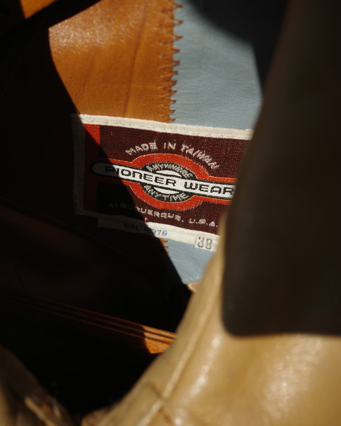 70s Pioneer Wear 웨스턴 클래식 레더 자켓 상품이미지4