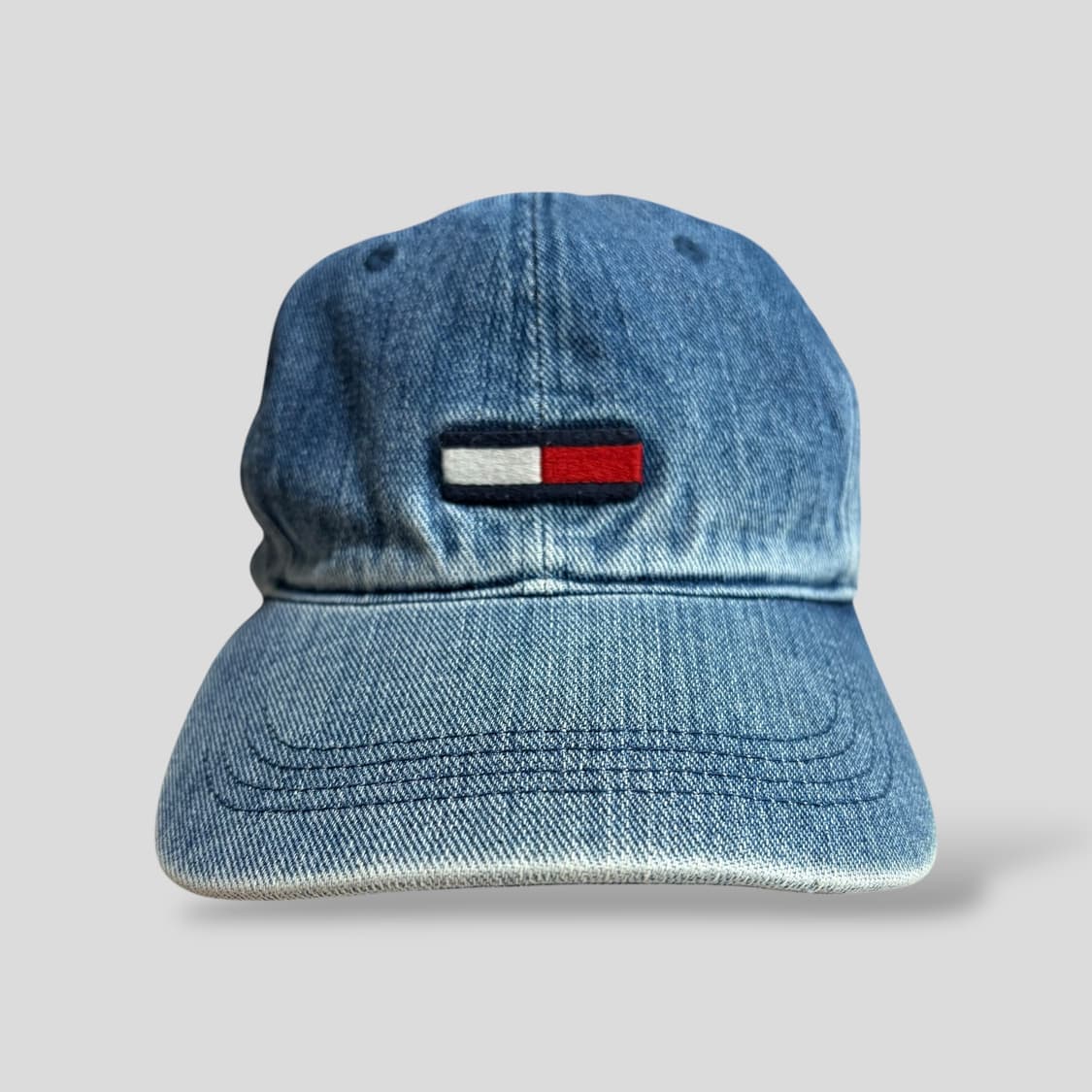 (OS)타미힐피거 데님 볼캡 모자 상품이미지1