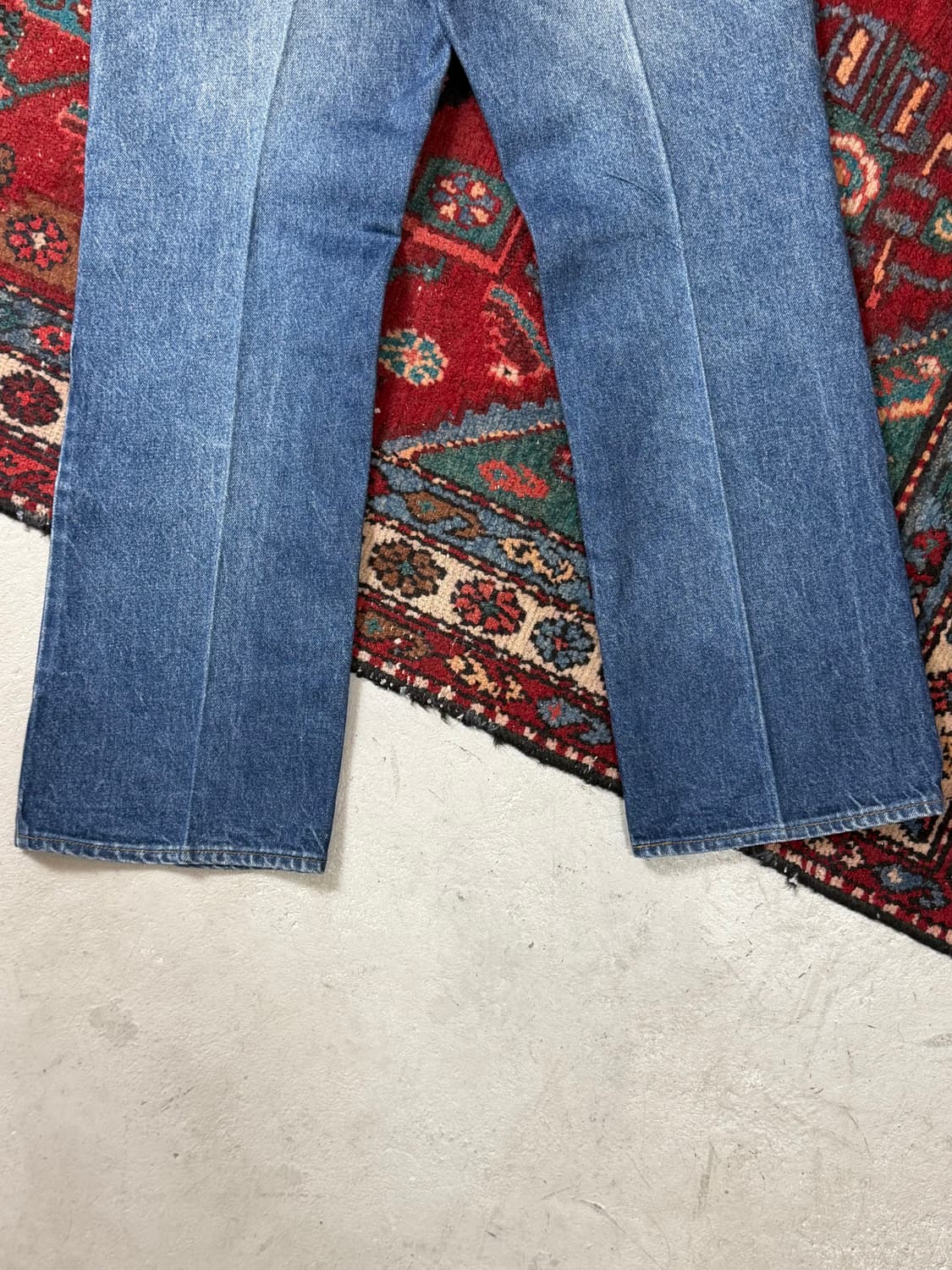 80's USA Made 빈티지 리바이스 517 오렌지탭 부츠컷 상품이미지8