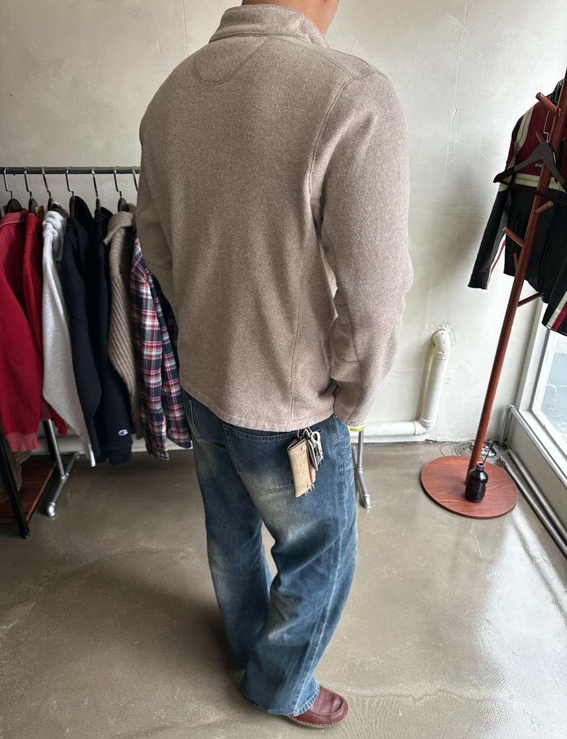 울리치 구형 하프스냅 풀오버 플리스 상품이미지2