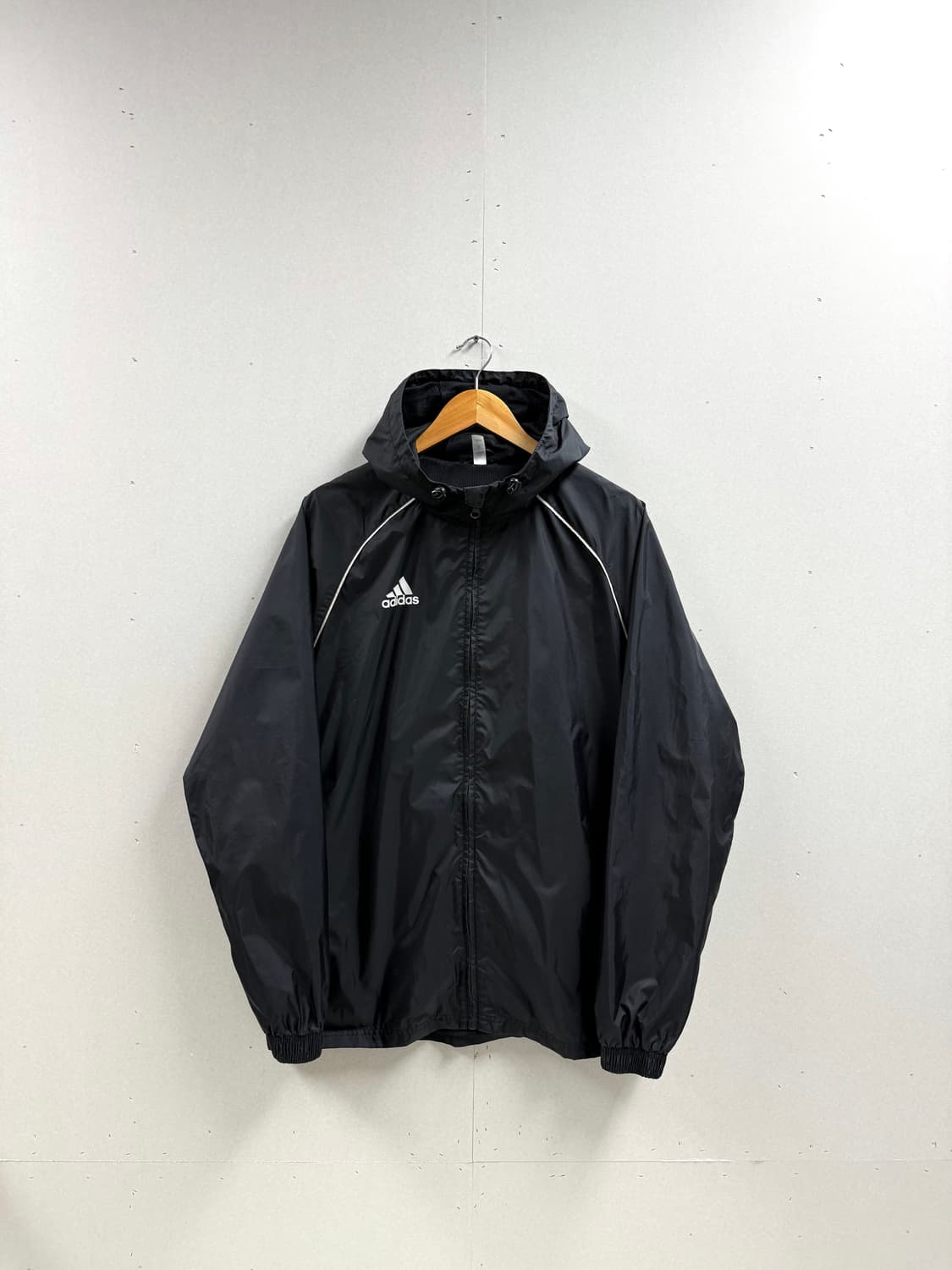 남성 XL / 아디다스 바람막이 블랙 상품이미지1