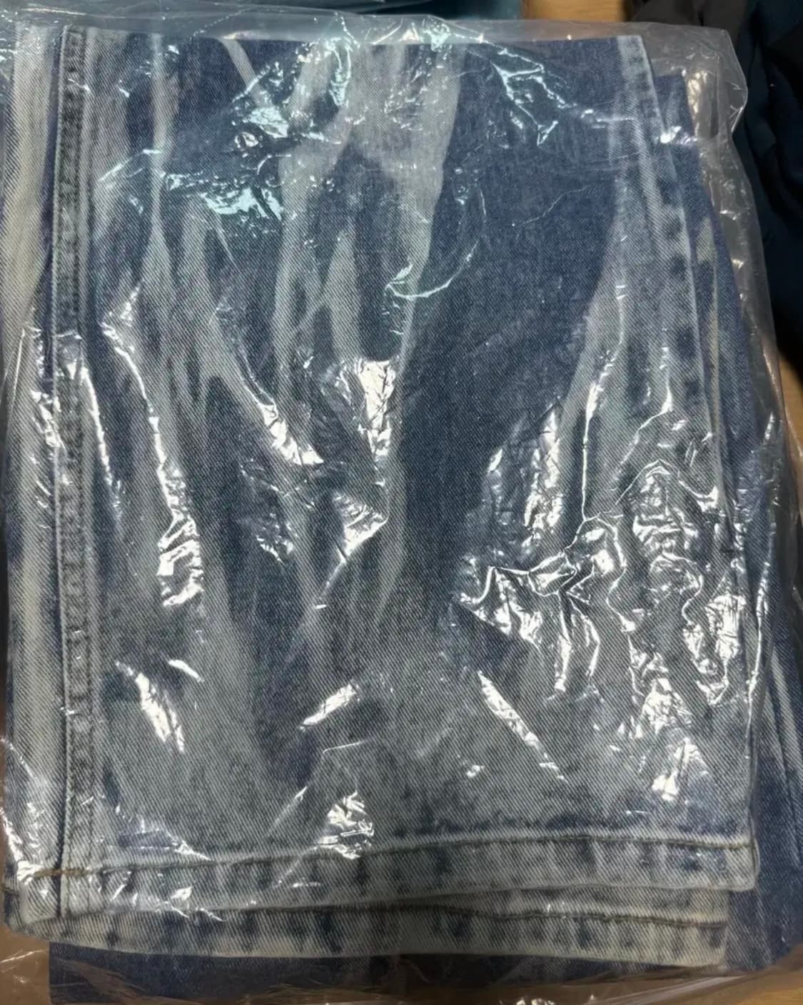 [30] 디앤써 DNSR 디스체인지 페인팅 데님 블루 상품이미지2