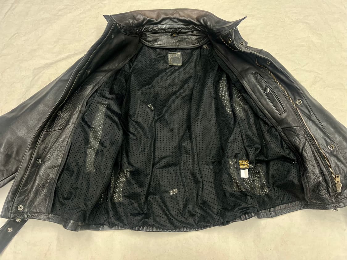 Hein Gericke 빈티지 모터사이클 가죽 재킷 상품이미지6