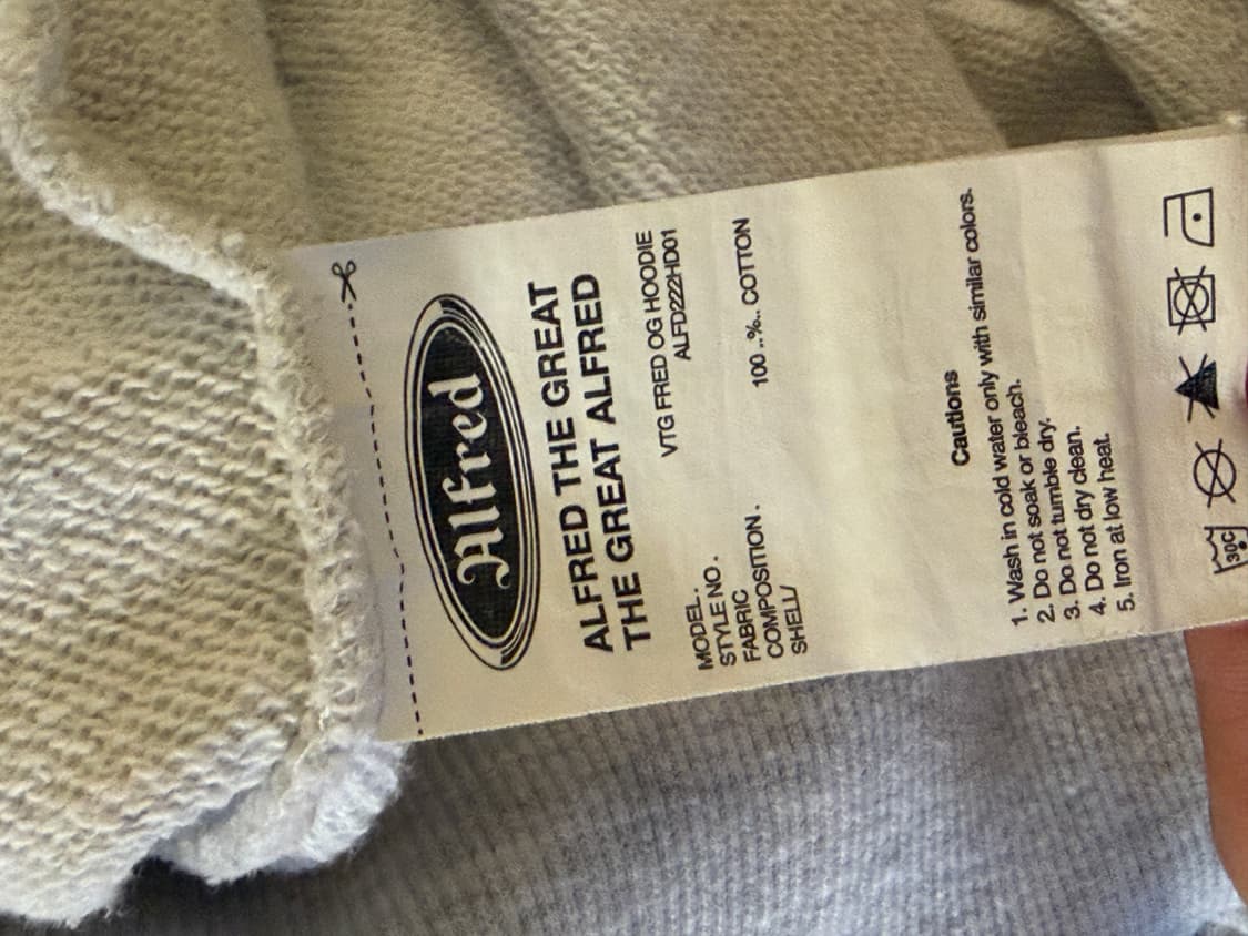 헤리티지플로스 알프레드 후드티 상품이미지7