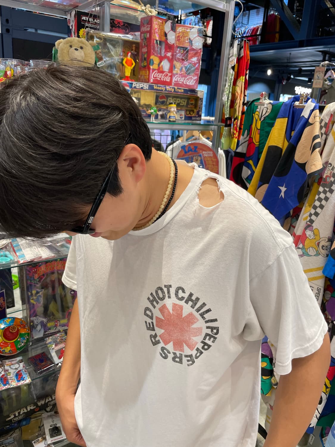 레드 핫 칠리 페퍼스(RHCP) 빈티지 밴드 티셔츠 상품이미지4