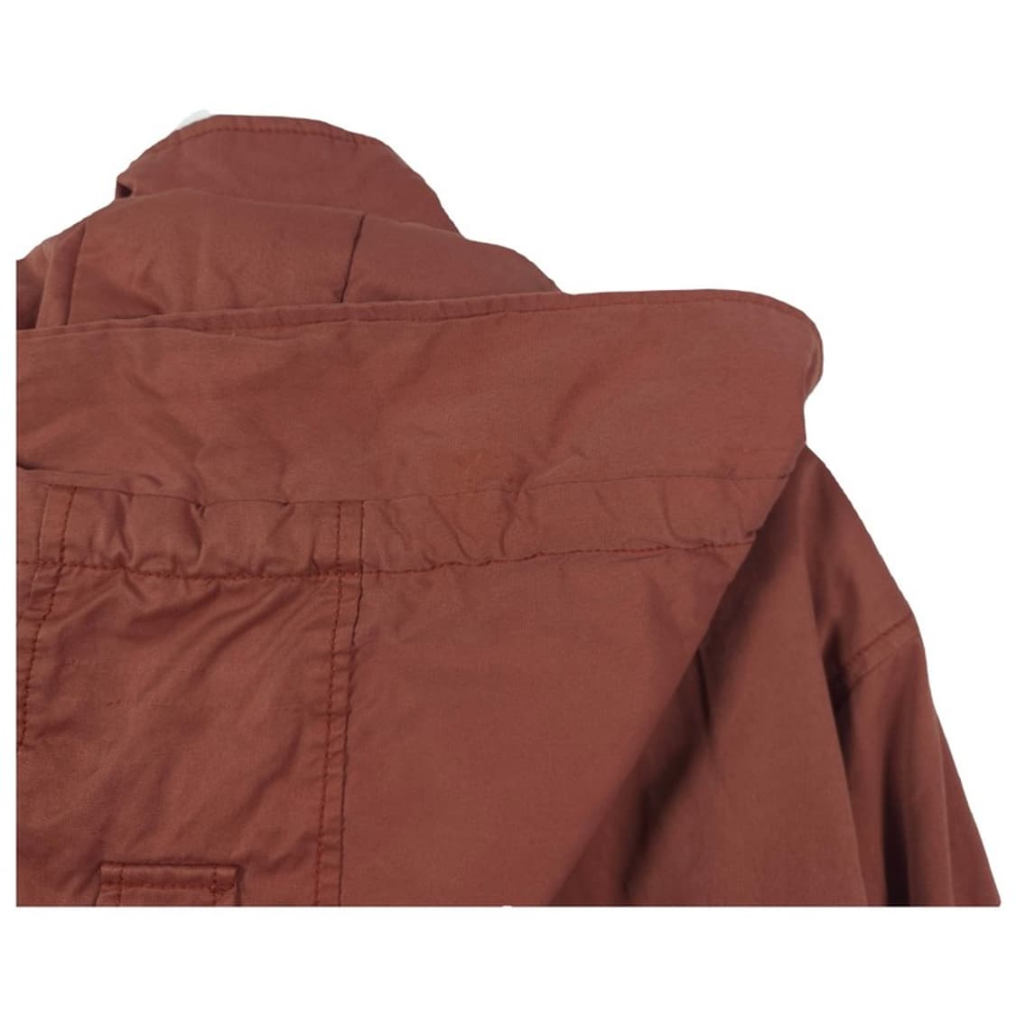 버커루 빈티지 버건디 후드 사파리 야상 S 상품이미지5