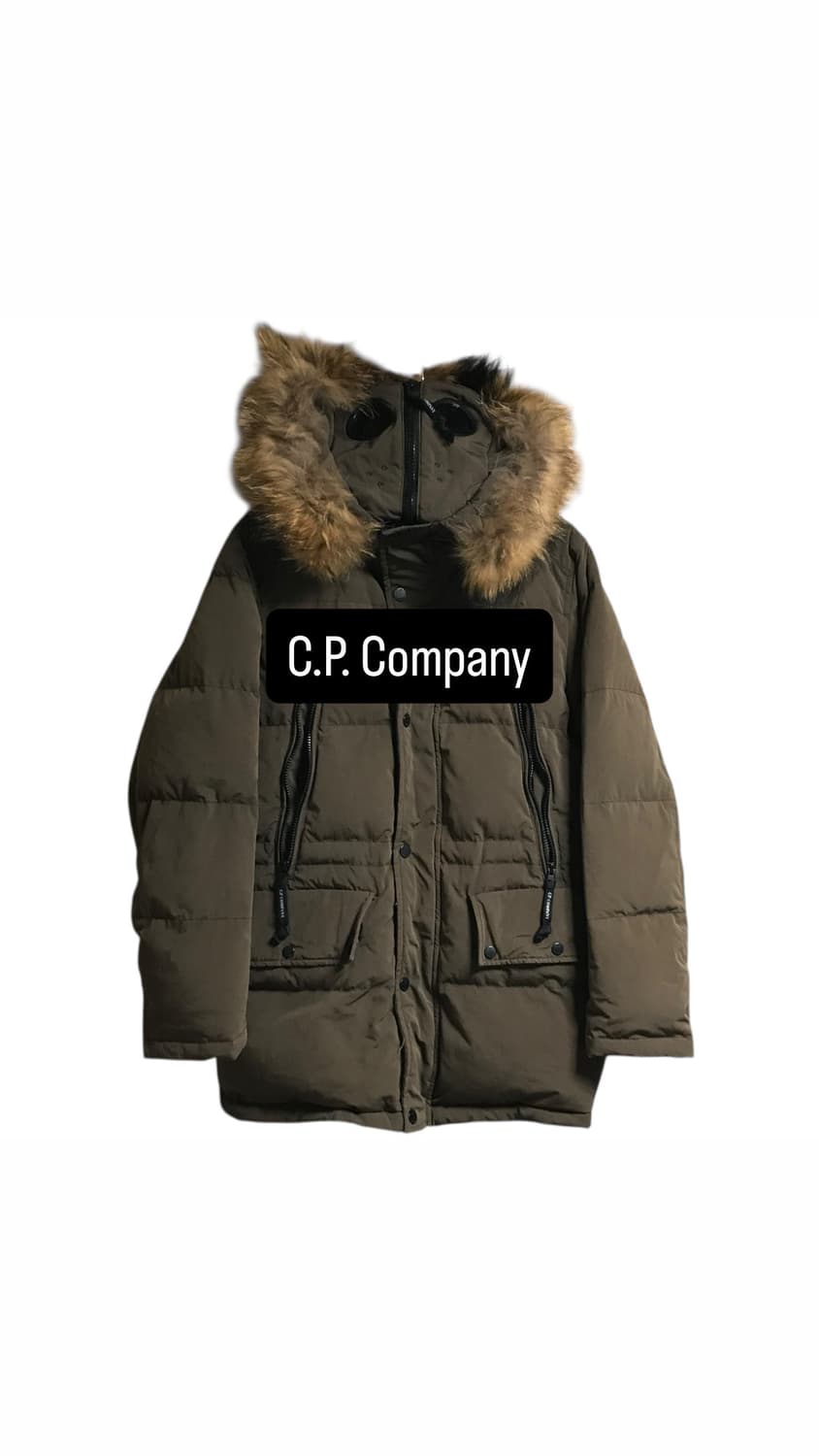 Cp컴퍼니 라쿤 노르지 누빔패딩점퍼(고글상태 전체상태 굿 입니다)  상품이미지1