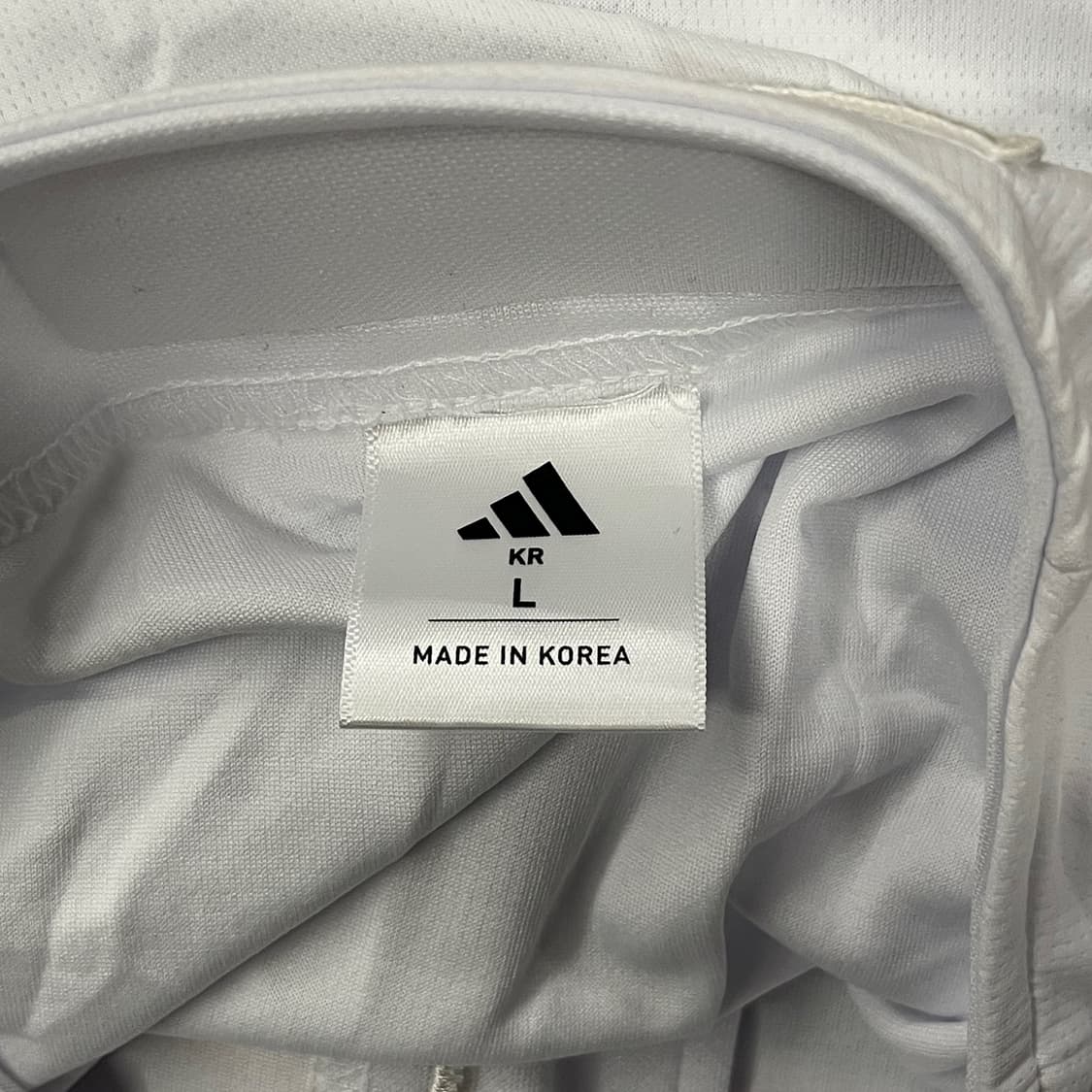 [L] 아디다스 두산베어스 야구 유니폼 화이트 b19 상품이미지4