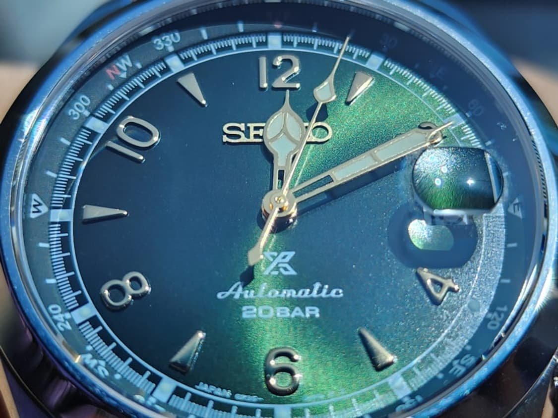 세이코 알피니스트 spb121 녹판 상품이미지6