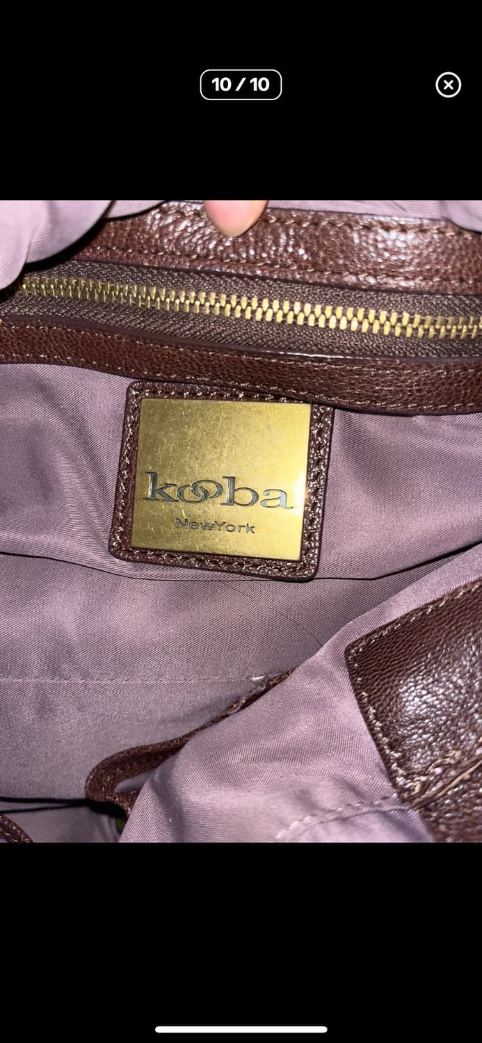 Kooba Red Brown Shoulder Bag 상품이미지10