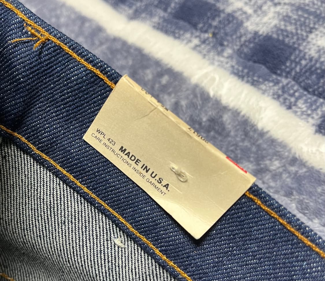 80s deadstock 리바이스 517 usa 34/29 lvc 상품이미지5