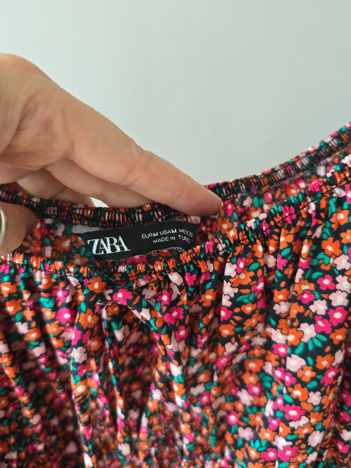 ZARA 플로럴 블라우스 상품이미지2