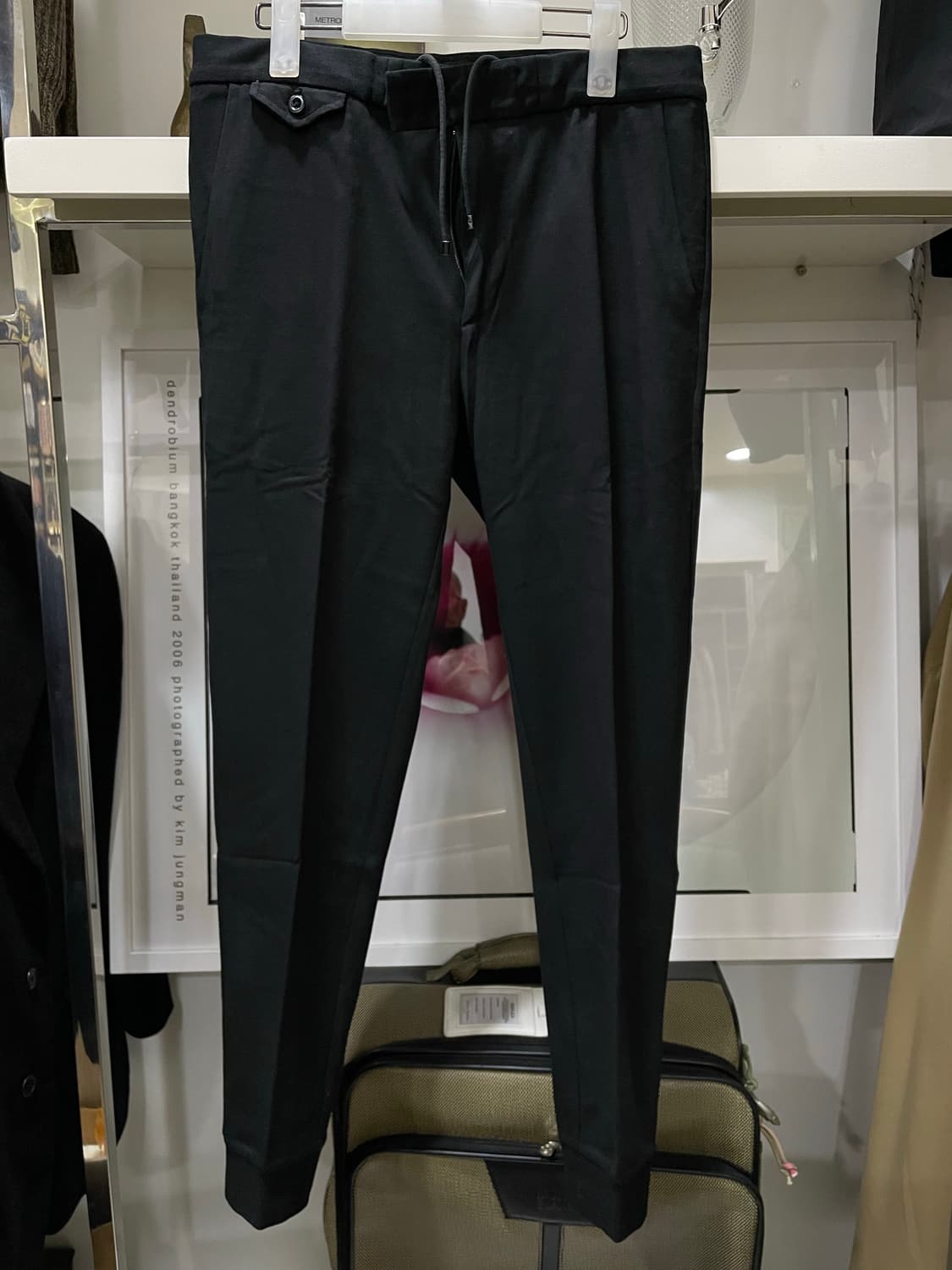 폴로랄프로렌/블랙 스웻팬츠(S) 상품이미지1