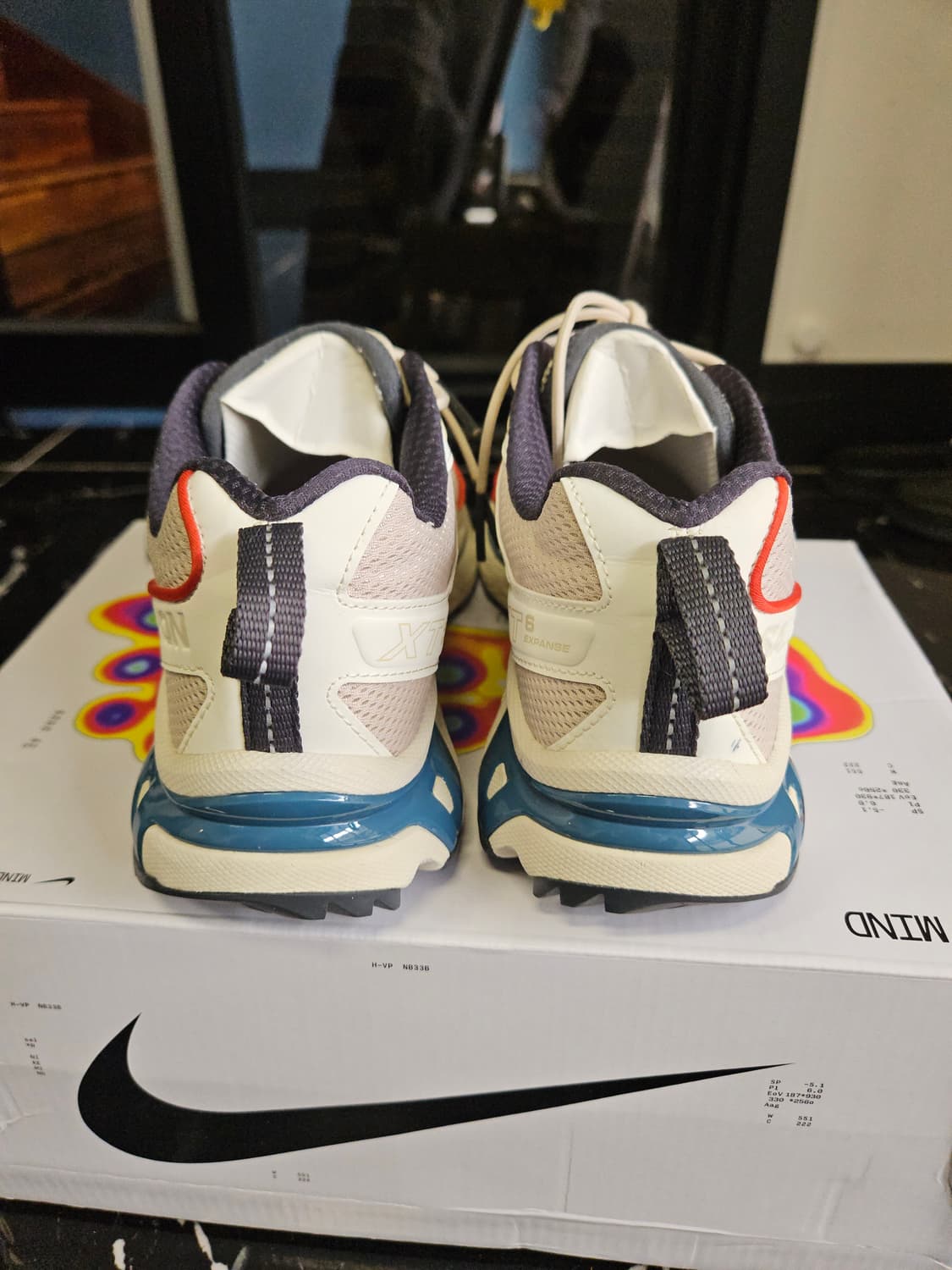 살로몬 XT-6 익스팬스 아몬드 밀크 에게안 블루 상품이미지4