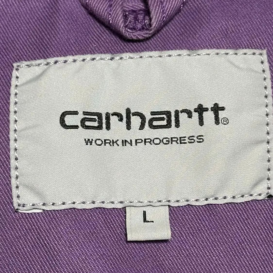 칼하트 퍼플 코치 자켓 상품이미지4