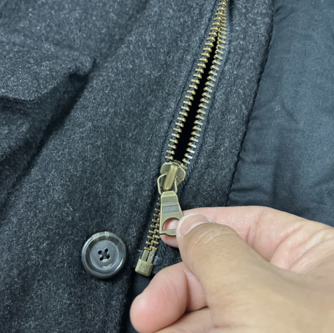 Polo Ralph Lauren 울 블렌드 초어 자켓 상품이미지4