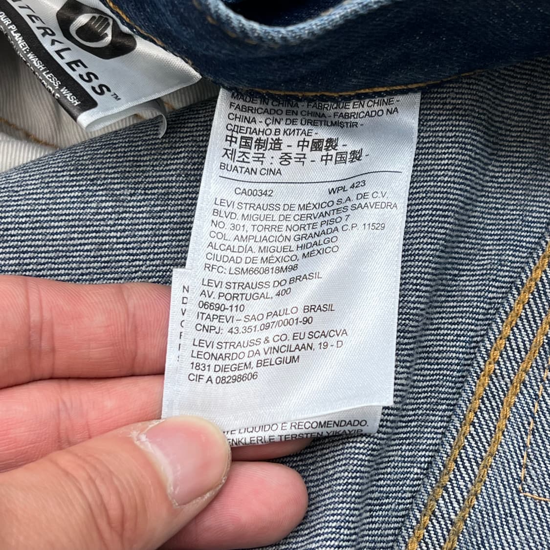 리바이스 프리미엄 501 데님팬츠 r3528 상품이미지8