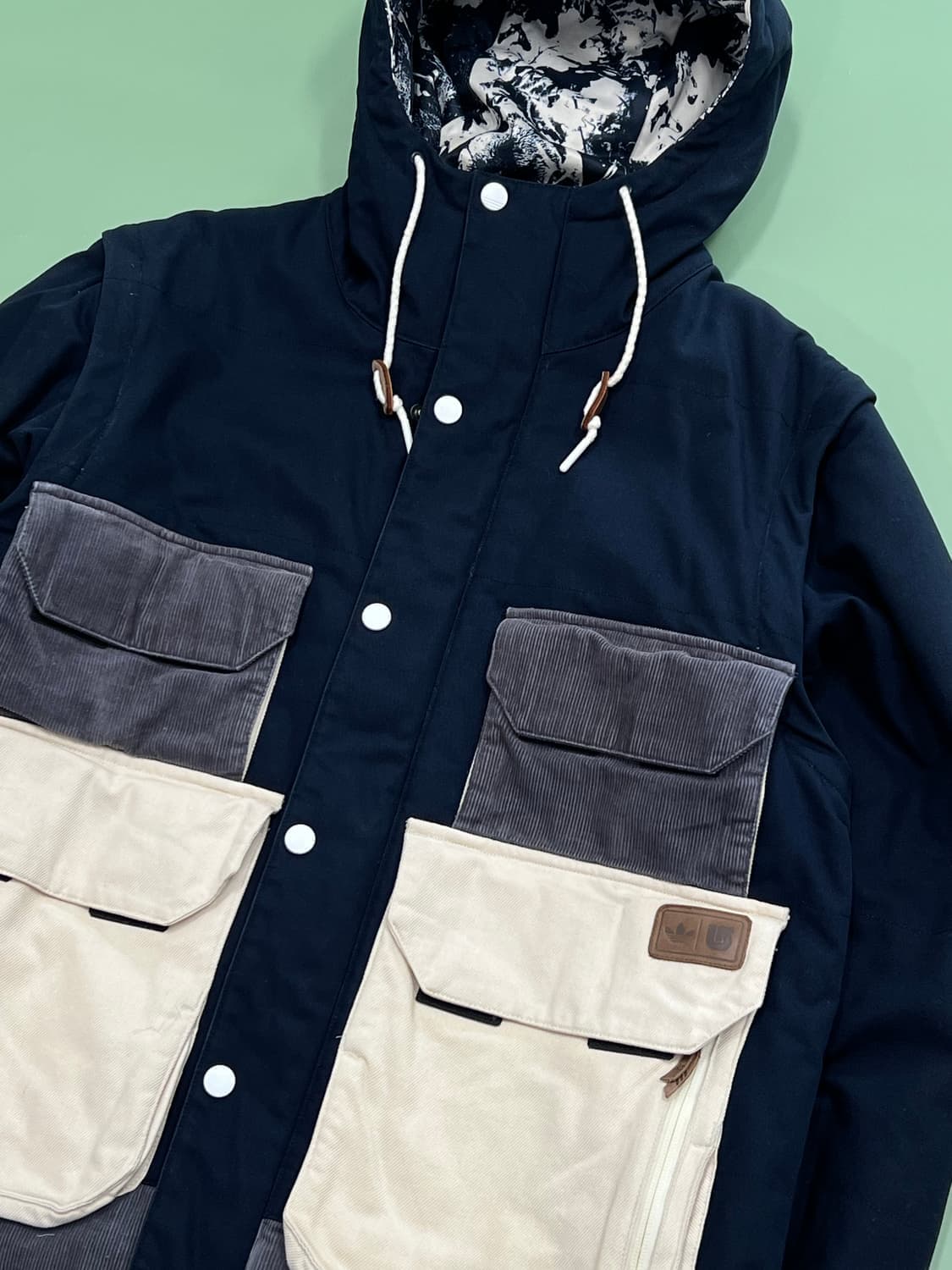 (105) 아디다스 X 버튼 윈터 자켓 상품이미지4