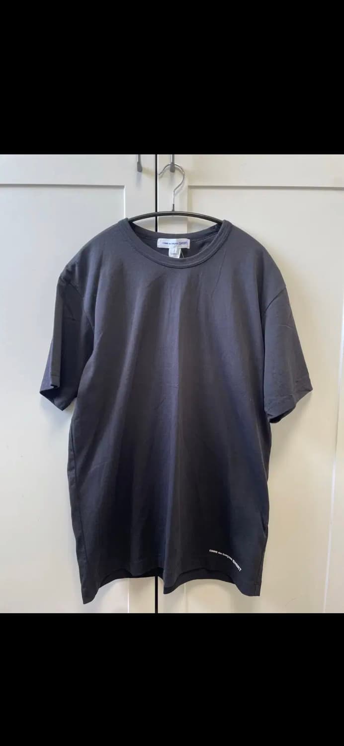 꼼데가르송 셔츠라인 티셔츠(Black/XL) 상품이미지1