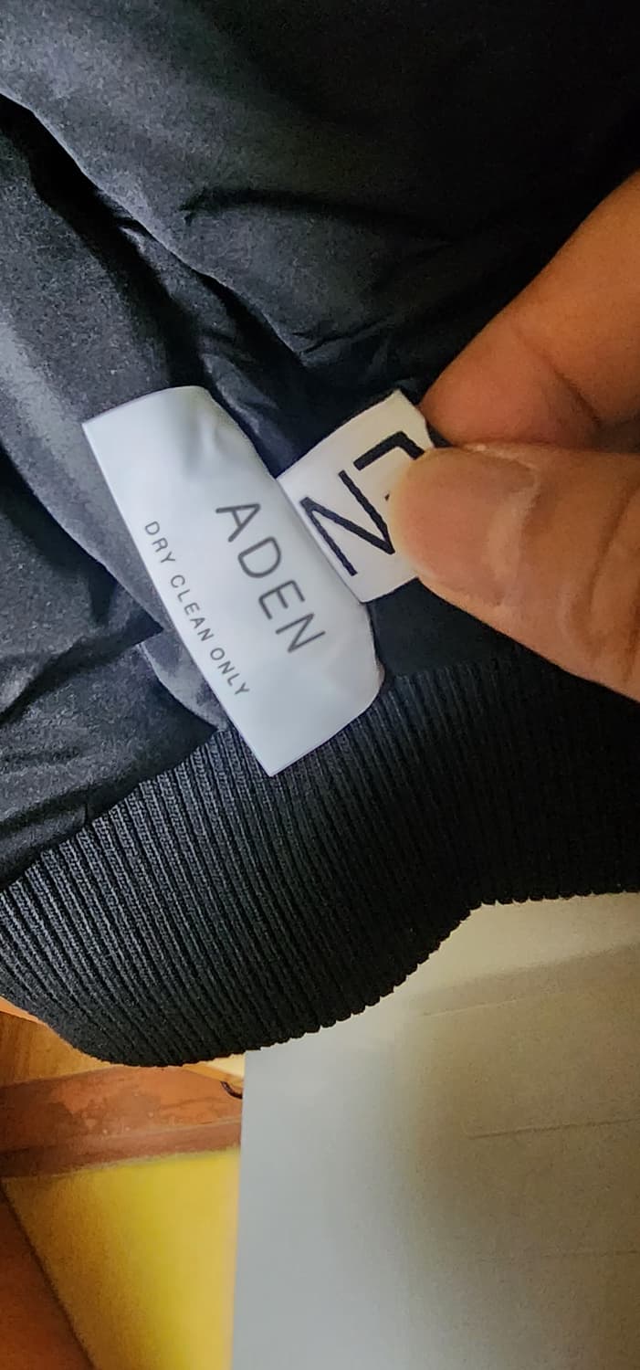 에덴 남성 항공 패딩점퍼110사이즈급 프리사이즈상태굿 상품이미지5