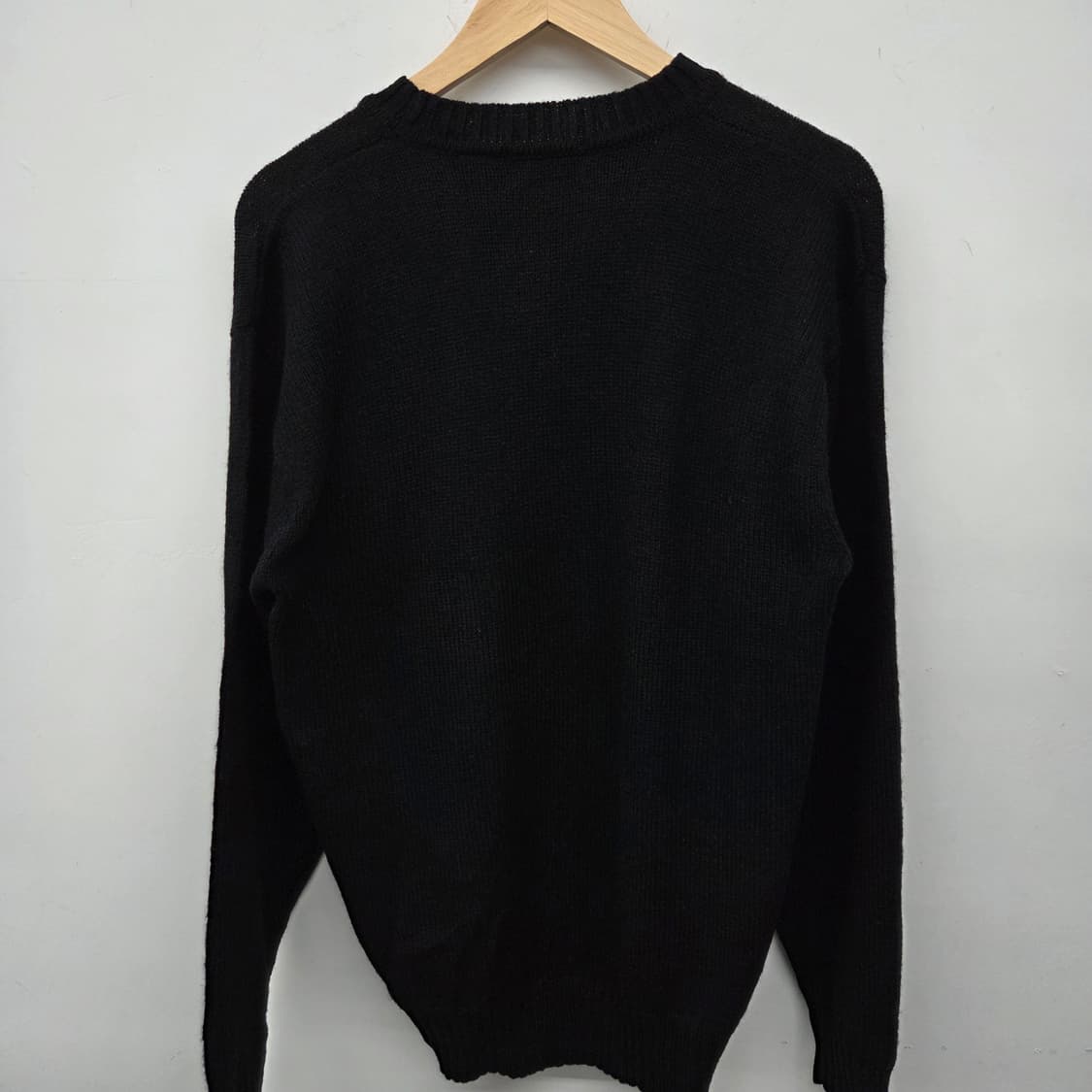 컨버스 블랙 니트 남 L 상품이미지6