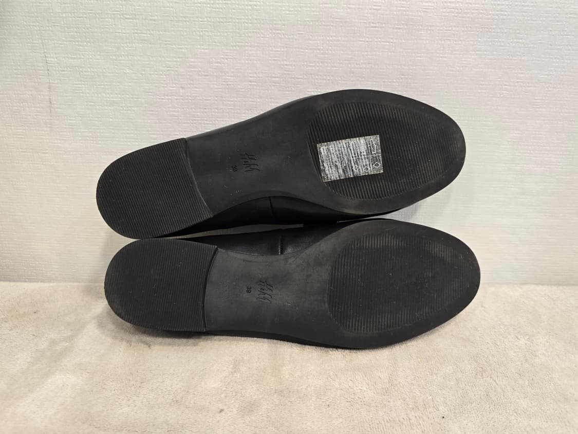 거의새거) H&M 블랙 페니 로퍼 250~255 상품이미지7