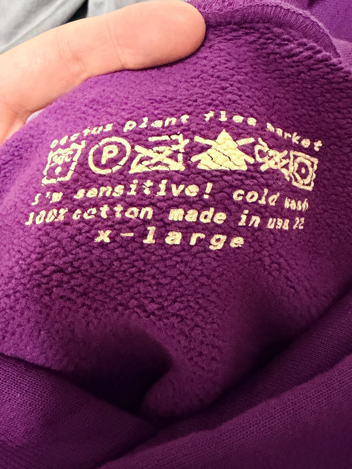 CPFM 본 어게인 후드 퍼플 ( XL)  상품이미지9