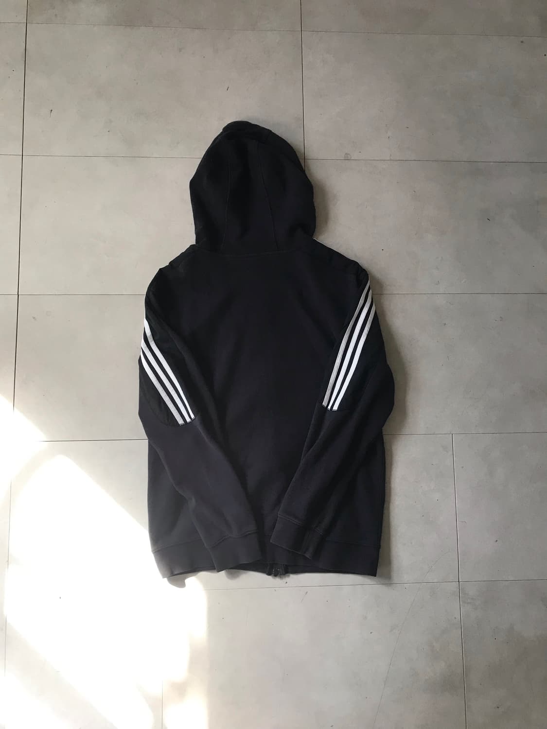 아디다스 블랙 투웨이 후드집업 상품이미지7