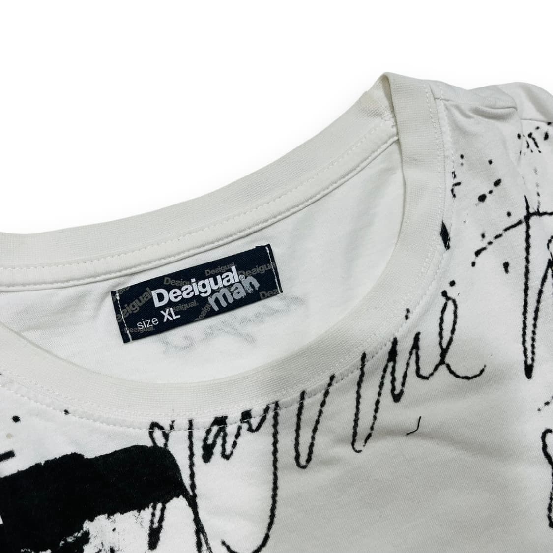 데시구알 S 매니악 동상 그래픽 아트 반팔 티셔츠 상품이미지4