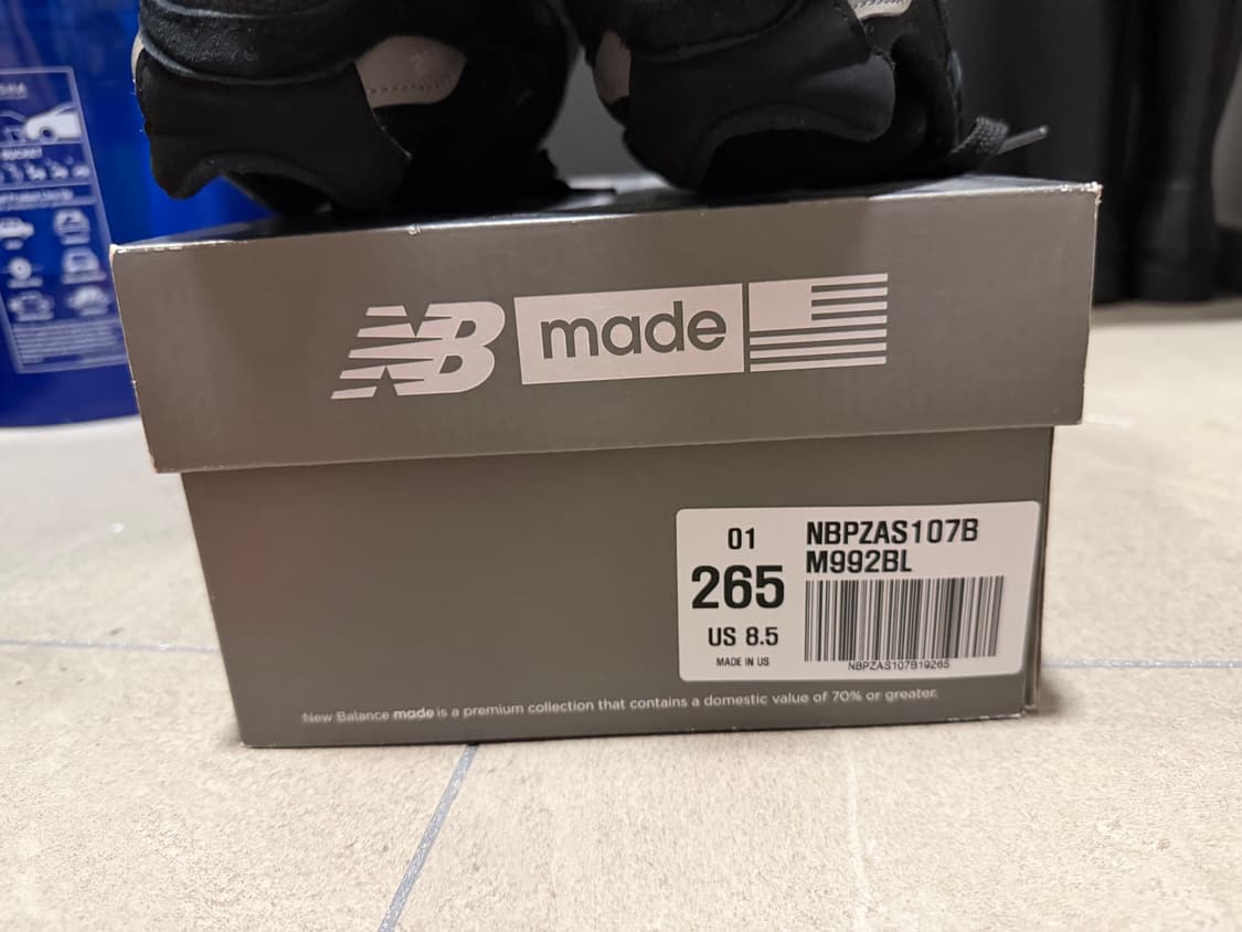 뉴발란스 992BL 상품이미지8