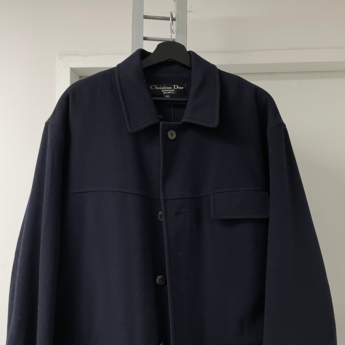 크리스찬디올 네이비 코트 100 상품이미지2