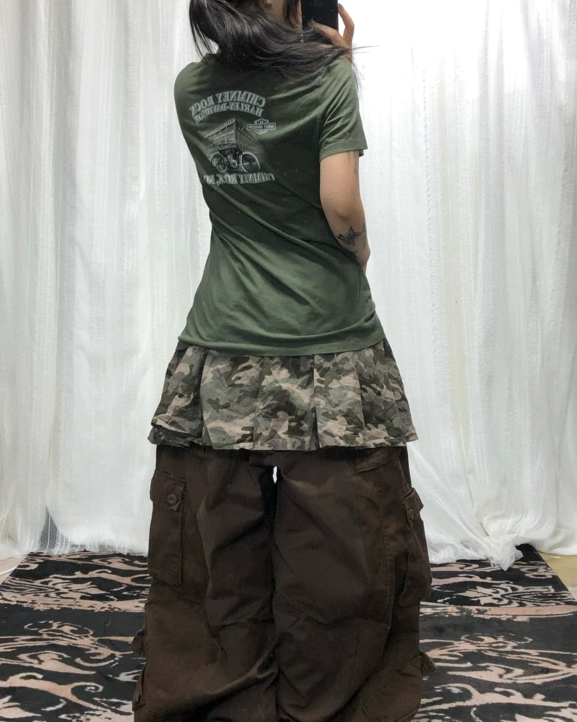 할리데이비슨 브라운 그린 세트 상품이미지3