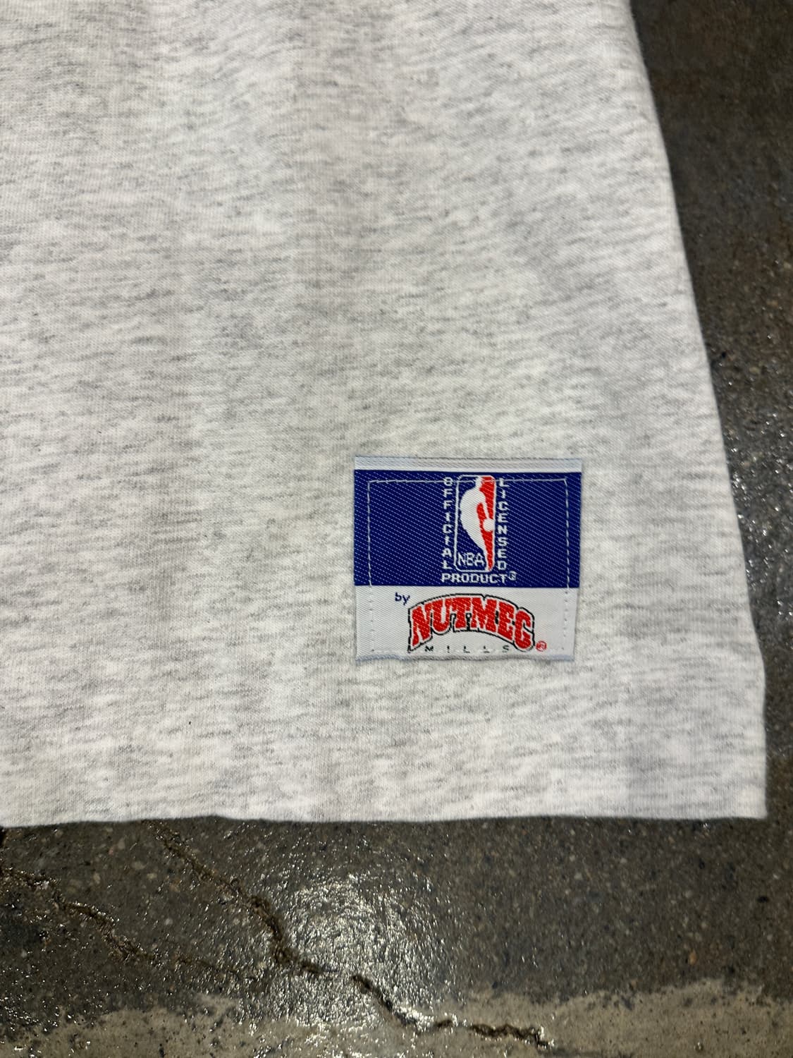 90s Nutmeg NBA Lakers 빈티지 티셔츠 L 상품이미지4