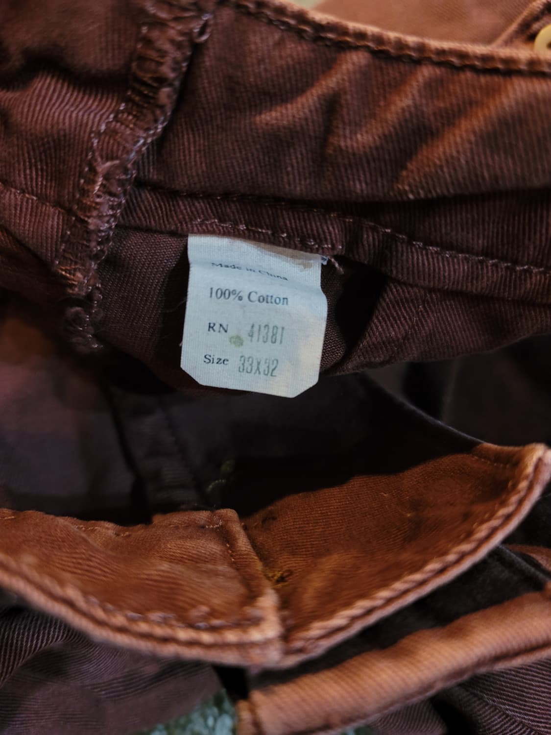 더블알엘 버건디 치노팬츠  상품이미지4