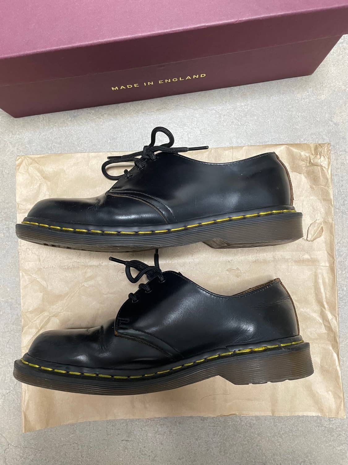 닥터마틴 mie 1461 3홀 made in england 상품이미지3