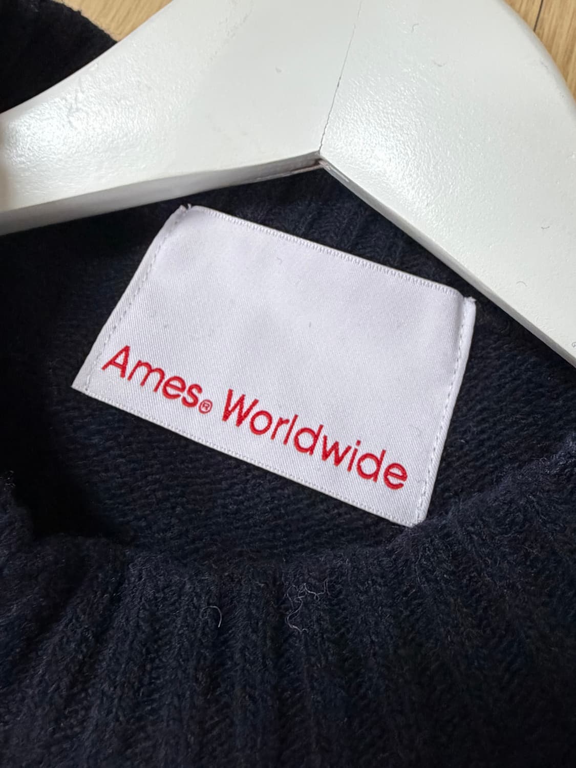 아메스 베이직 네이비 니트 상품이미지2