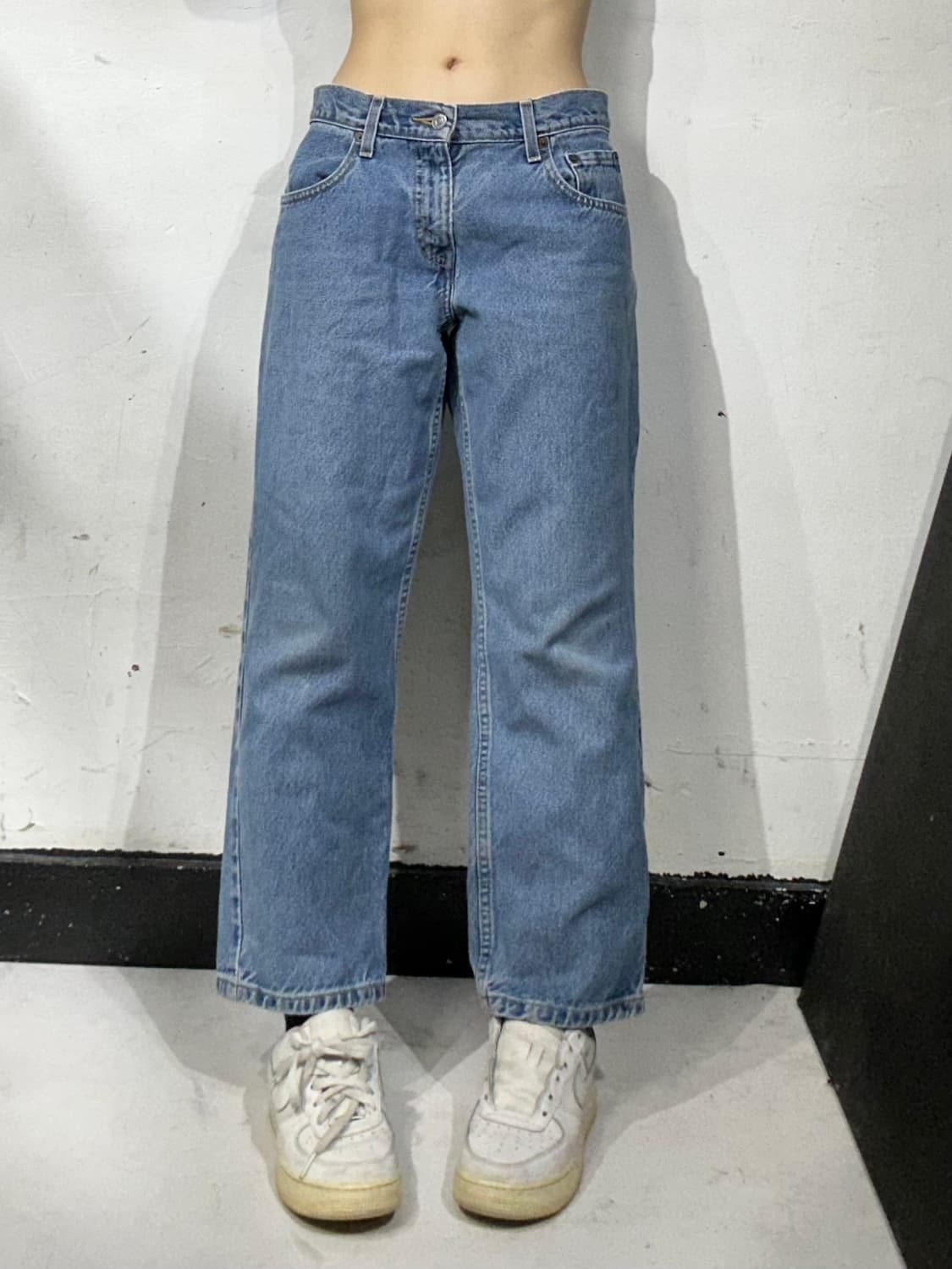 리바이스 550 연청 와이드 데님 팬츠 30 상품이미지2